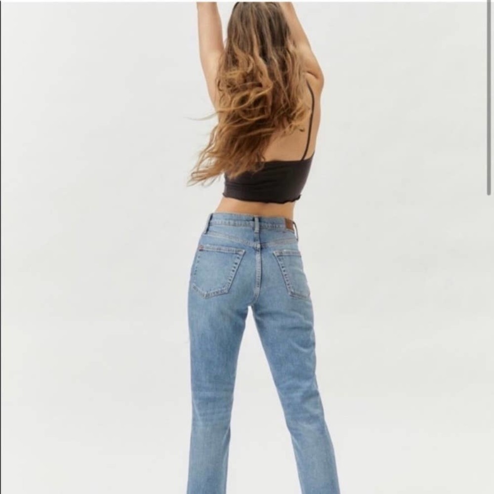 BDG High Rise Slim Straight Jeans - Picture 3 of 14